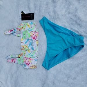 3/$15 Time and Tru/No boundaries two piece swim suit